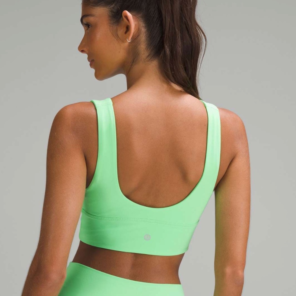 Lululemon - Align™ V-Neck Light Support Bra in Pistachio | 10